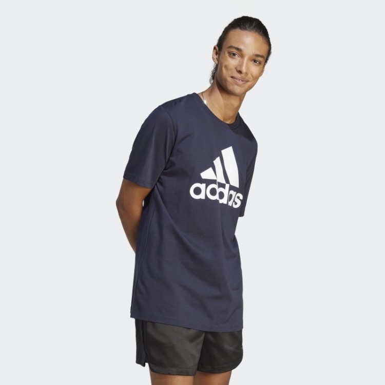 T-shirt Com Logo Grande De Jersey único Essentials Ink Adidas