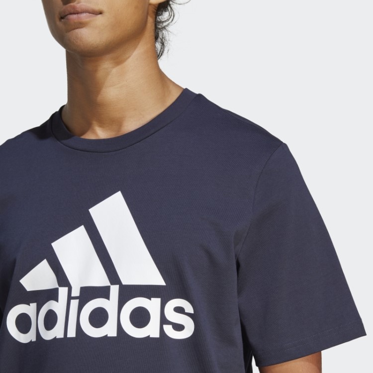 T-shirt Com Logo Grande De Jersey único Essentials Ink Adidas