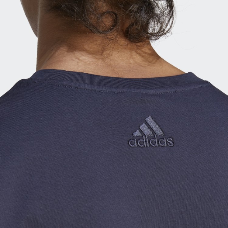T-shirt Com Logo Grande De Jersey único Essentials Ink Adidas