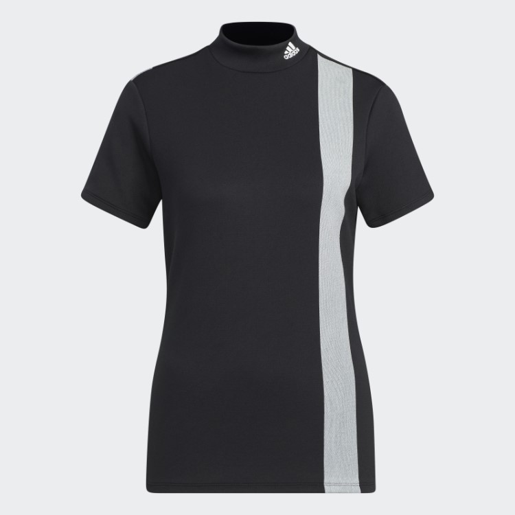 Aeroready Camisa Com Gola 3 Barras Adidas Preta