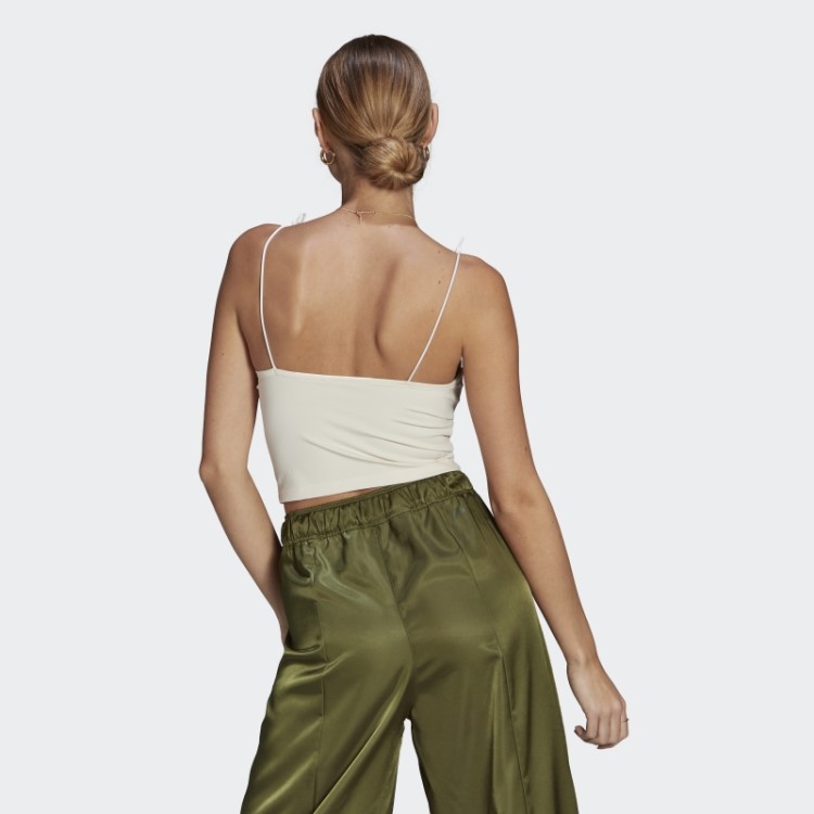 Top Elástico Adidas Branco