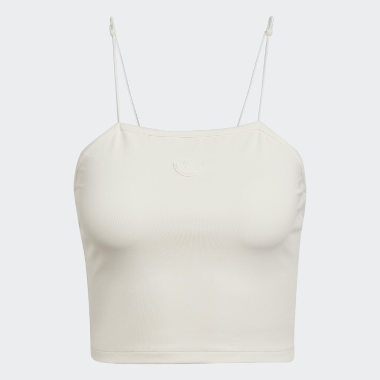 Top Elástico Adidas Branco