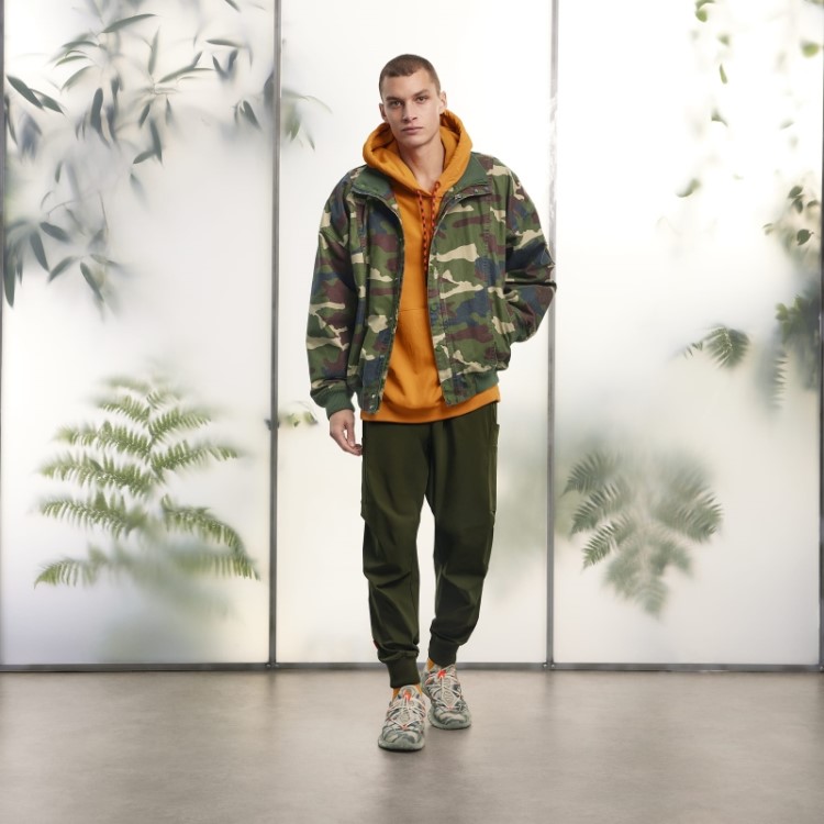 Jaqueta De Lona Adidas Aop Camo (todos Os Gêneros)