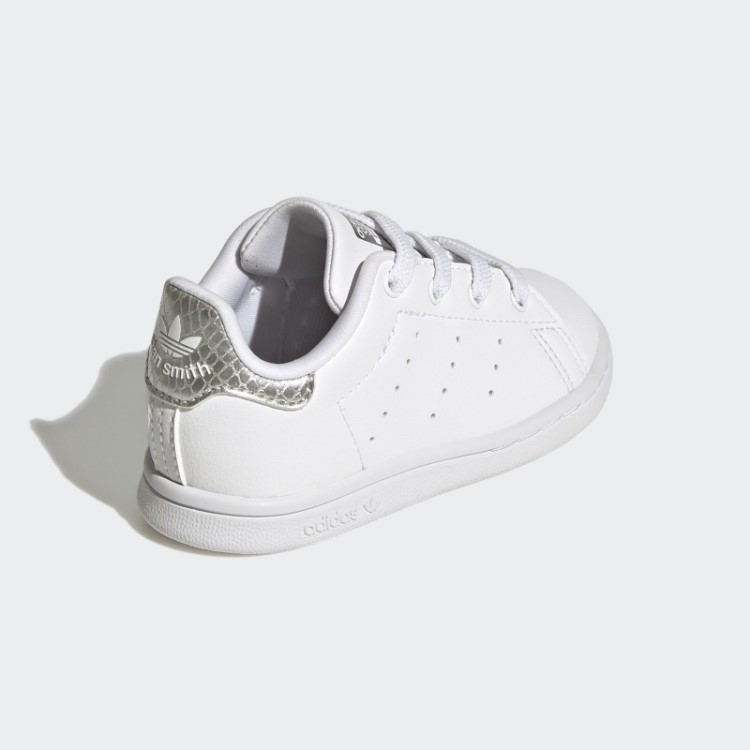 Sapatos Adidas Stan Smith Prateados Da Moda