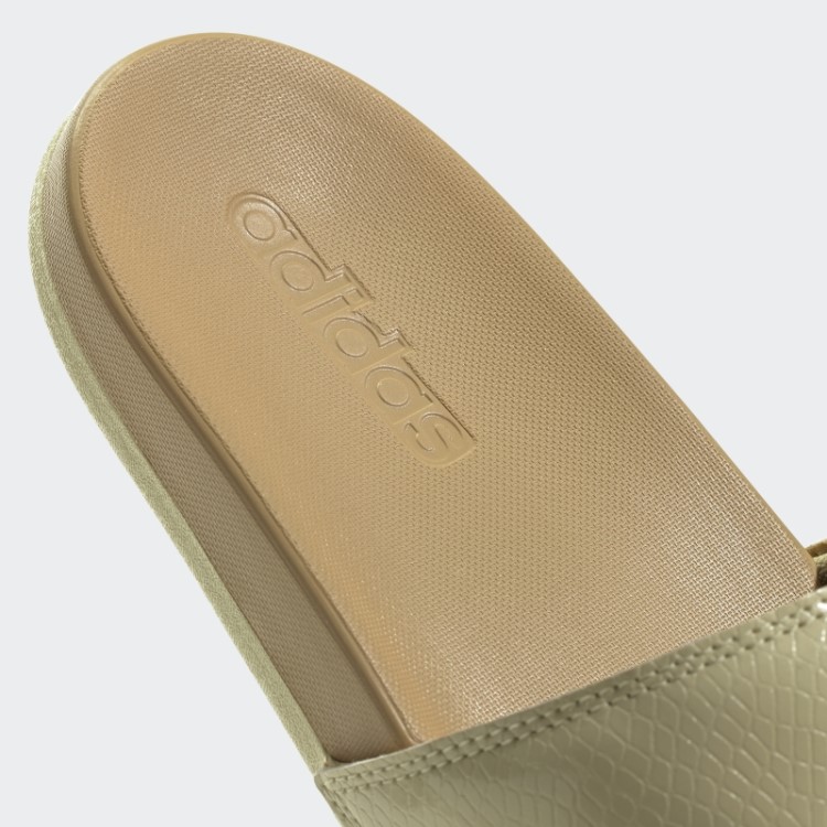 Chinelos De Conforto Adidas Adilette Bege Areia