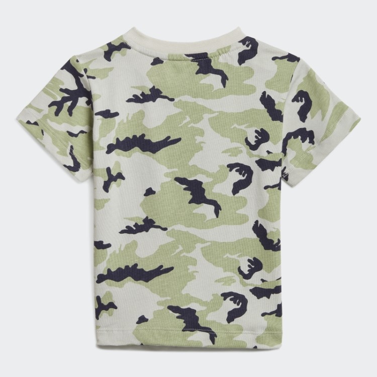 Camiseta Camuflada Cinza Orbit Adidas