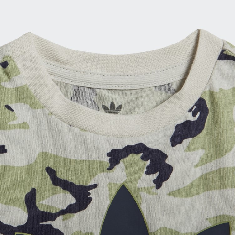 Camiseta Camuflada Cinza Orbit Adidas