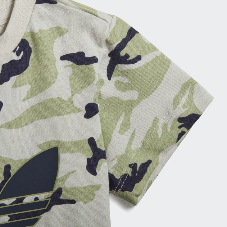 Camiseta Camuflada Cinza Orbit Adidas