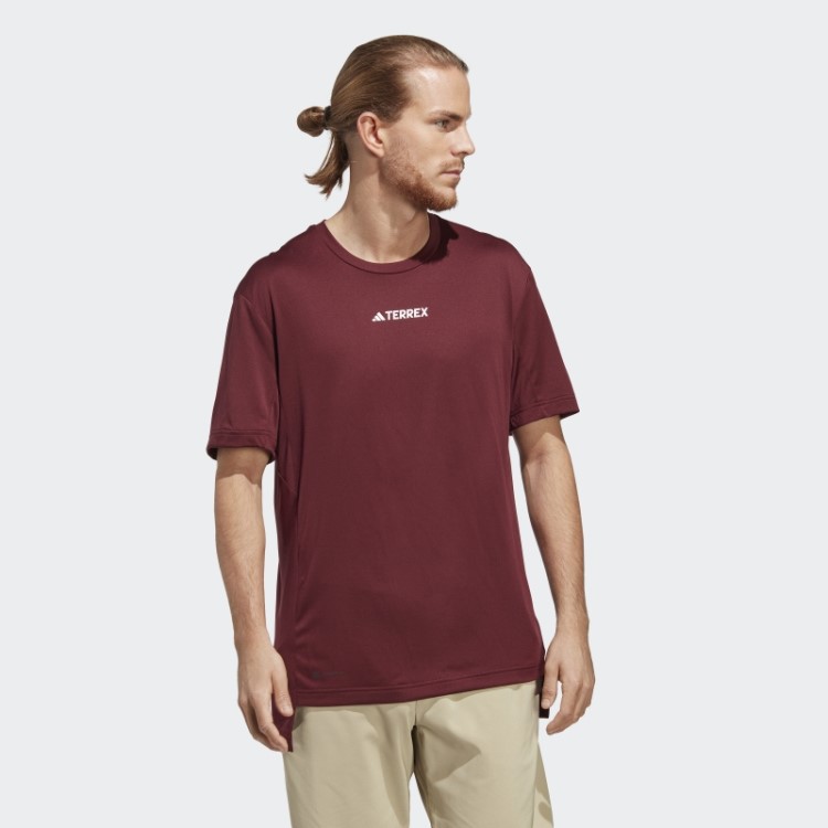 Camiseta Vermelha Adidas Terrex Multi