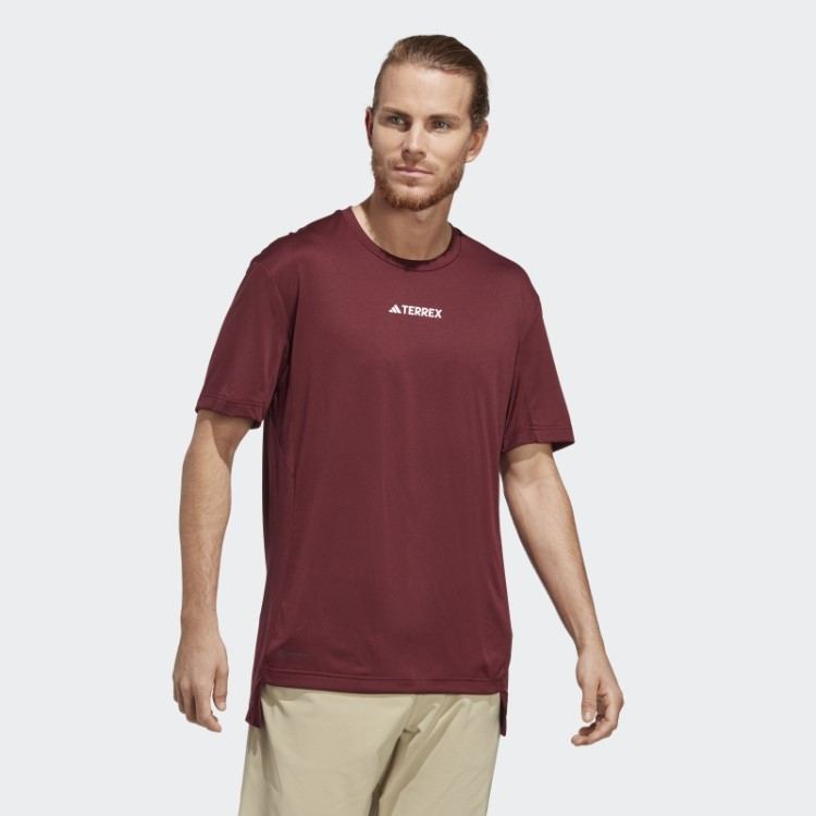Camiseta Vermelha Adidas Terrex Multi