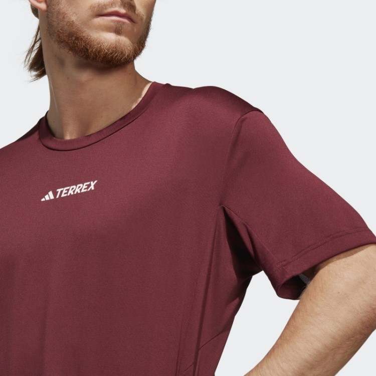 Camiseta Vermelha Adidas Terrex Multi