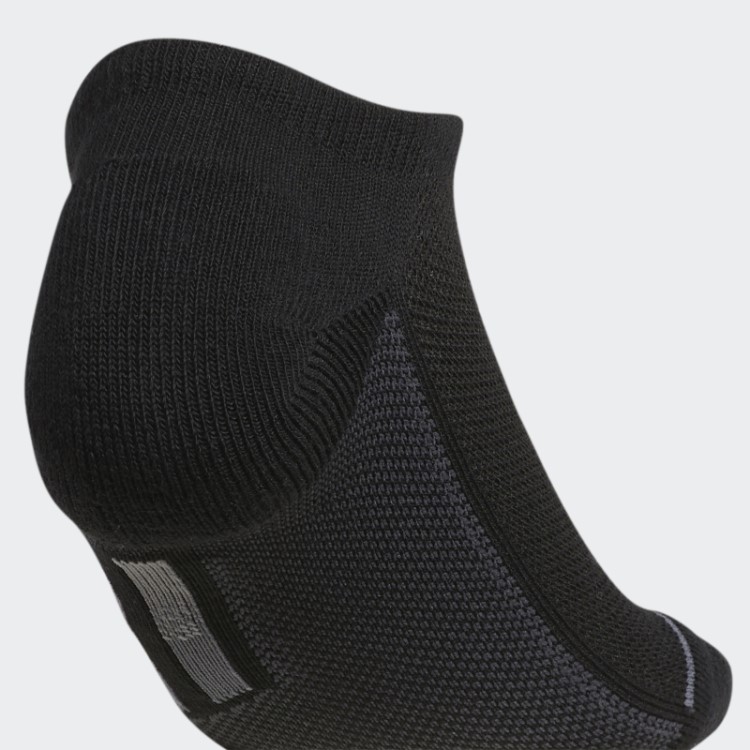 Elegantes Meias Pretas Listradas Superlite Adidas 3 Pares