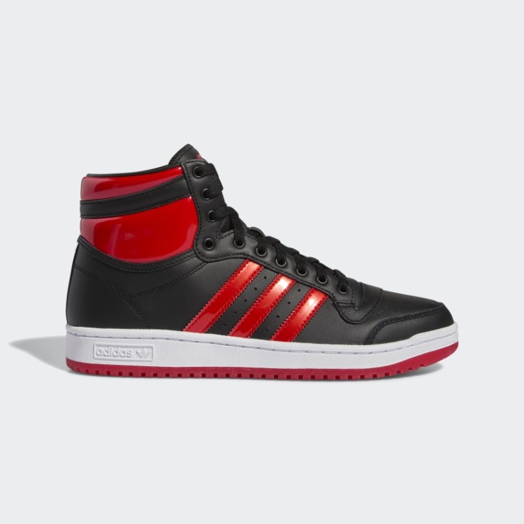 Sapatos Pretos Top Ten Hi Da Adidas