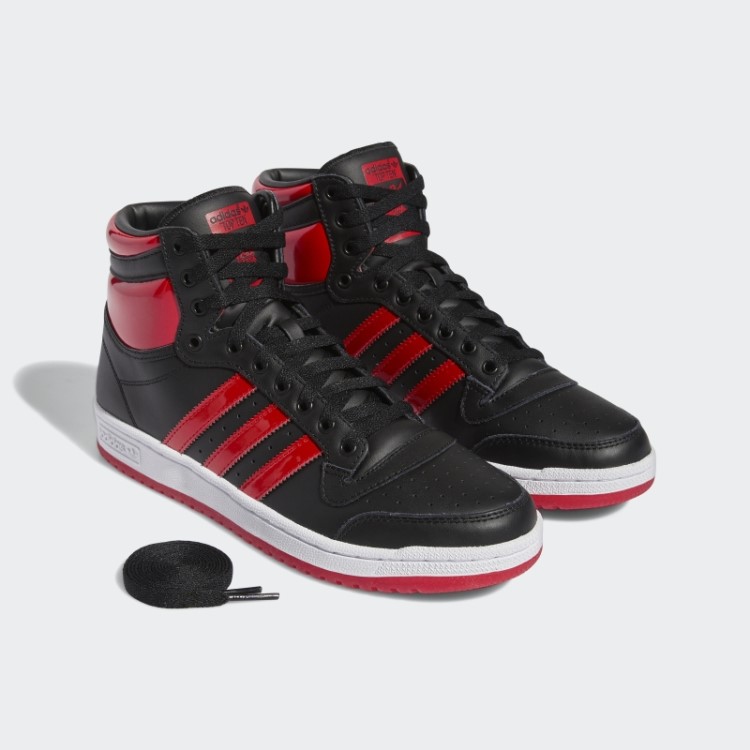 Sapatos Pretos Top Ten Hi Da Adidas