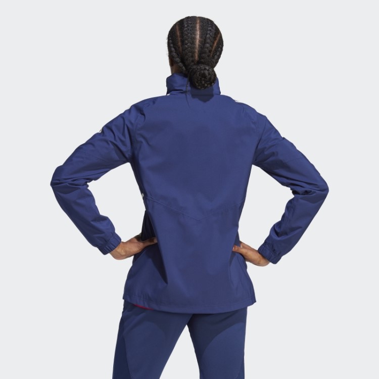 Jaqueta De Chuva Azul Escuro Adidas Italia Condivo 23