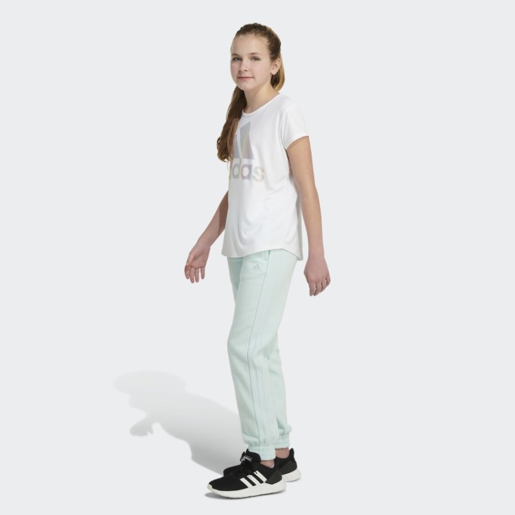 Jogger De Lã Com As Três Listras Azul Adidas