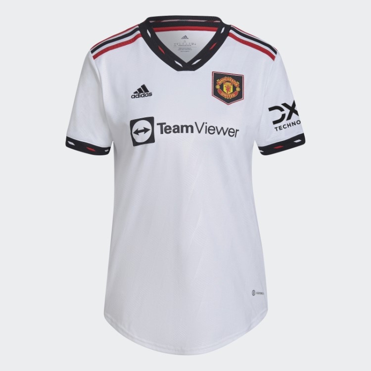 Camisa Branca Do Manchester United 22/23 Adidas