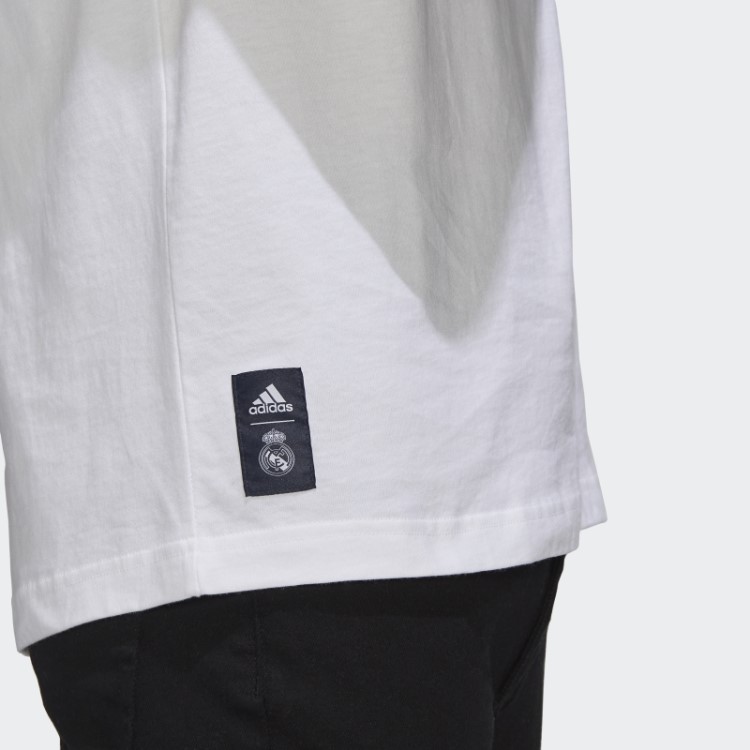 Camiseta Branca Adidas Real Madrid