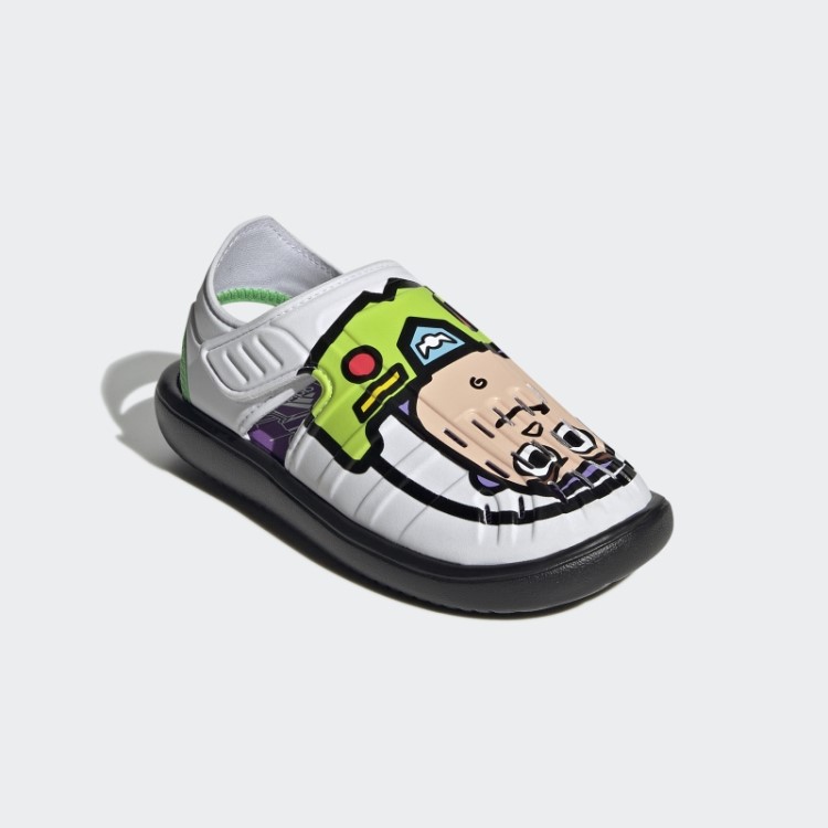Adidas X Disney Pixar Buzz Lightyear Sandálias De água Moda Branca