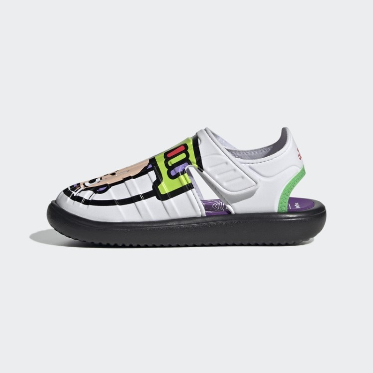 Adidas X Disney Pixar Buzz Lightyear Sandálias De água Moda Branca