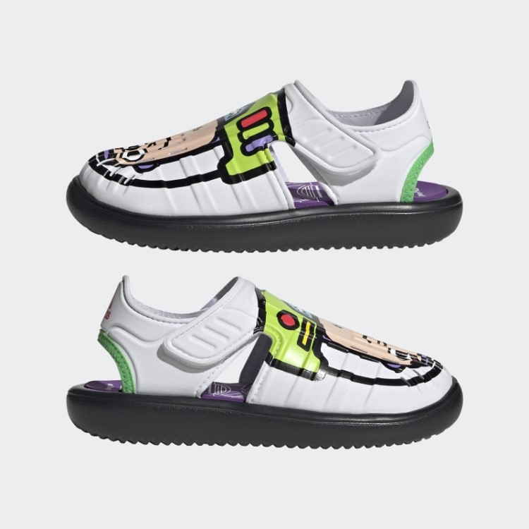 Adidas X Disney Pixar Buzz Lightyear Sandálias De água Moda Branca