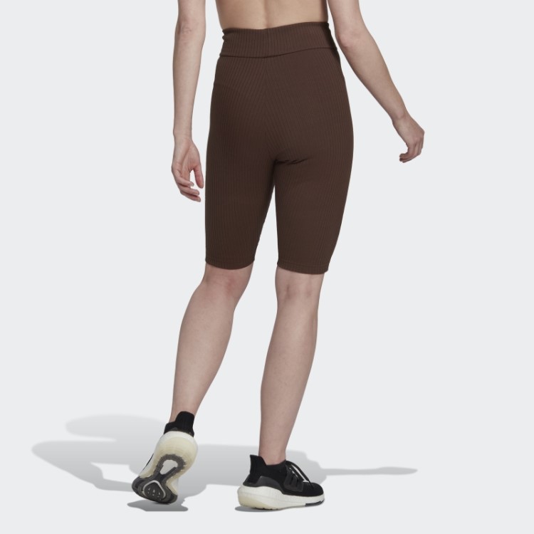 Bermuda Canelada Adidas Marrom Studio Lounge Fashion