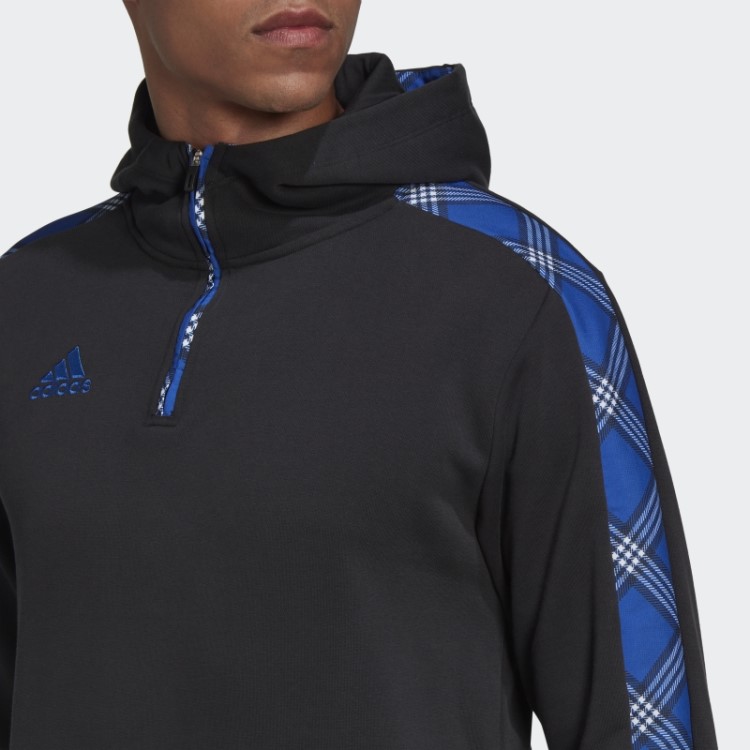Moletom Com Capuz Preto Tiro Adidas