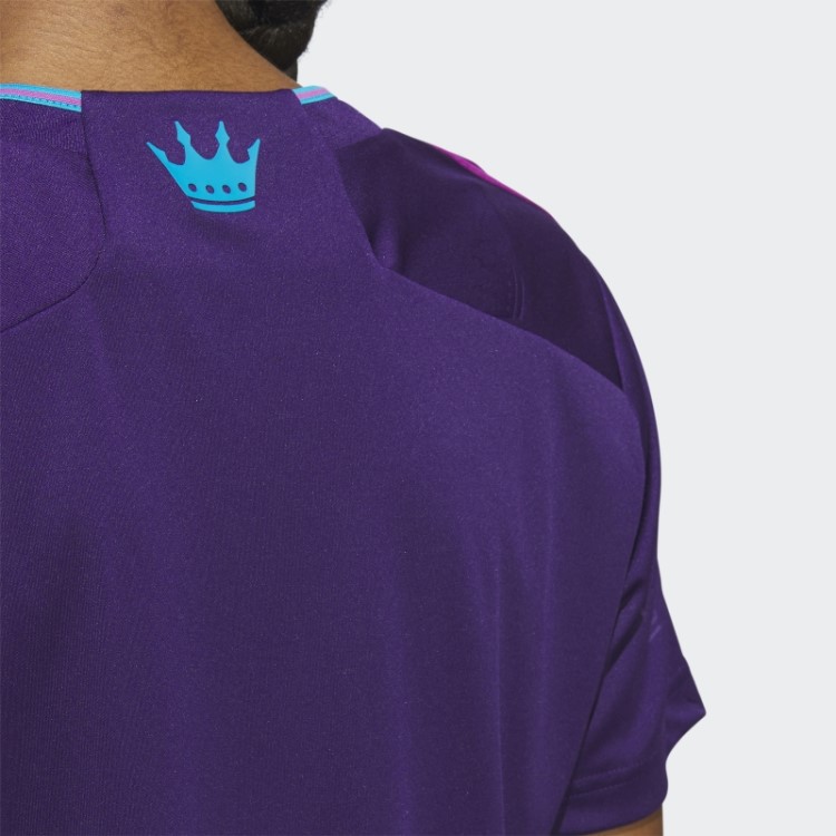 Camisa Roxa Escura Charlotte Fc 23/24 Away Adidas