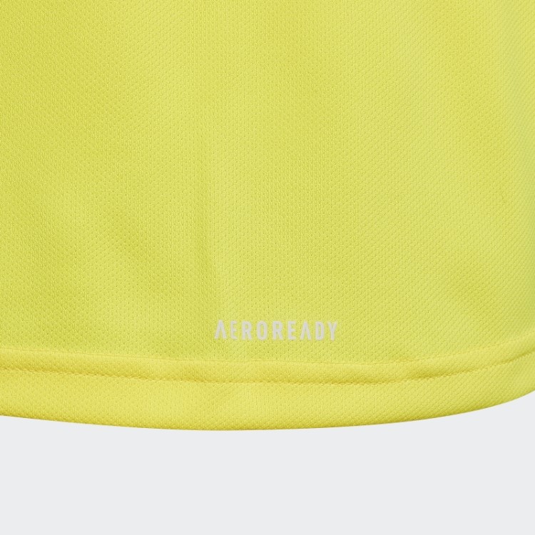 Adidas Designed 2 Move 3 Listras Camiseta Amarela