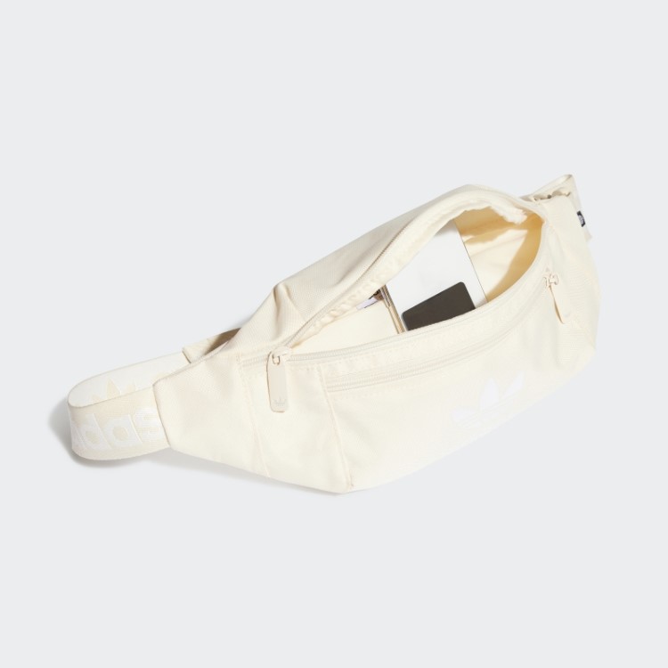 Bolsa De Cintura Clássica Adidas Adicolor Branca