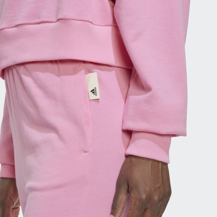 Calça Rosa Adidas Studio Lounge Cintura Alta