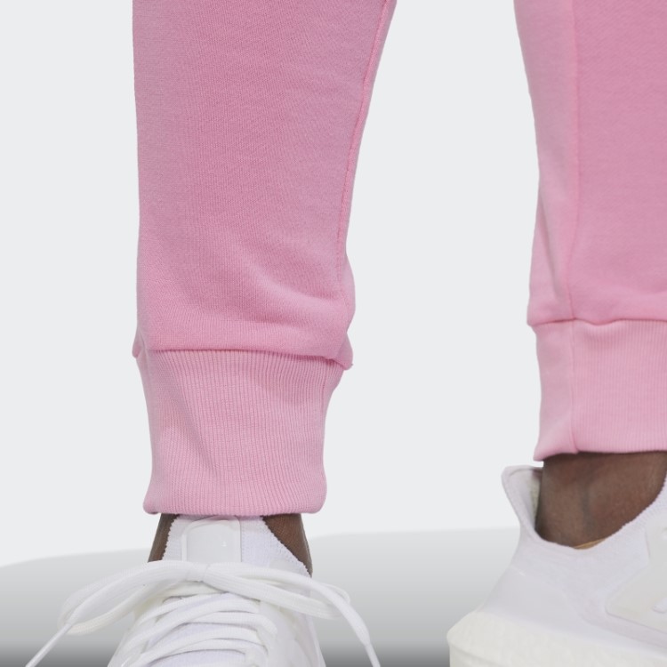 Calça Rosa Adidas Studio Lounge Cintura Alta