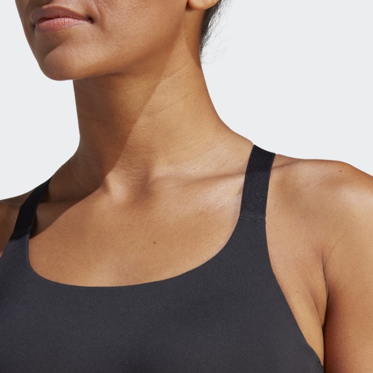 Sutiã Preto Adidas Tailor-made Impact Luxe Training De Alto Suporte