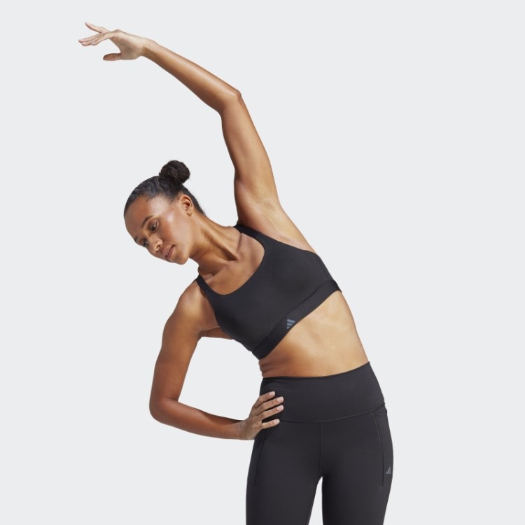 Sutiã De Alto Suporte Para Treino De Luxo Adidas Preto Sob Medida