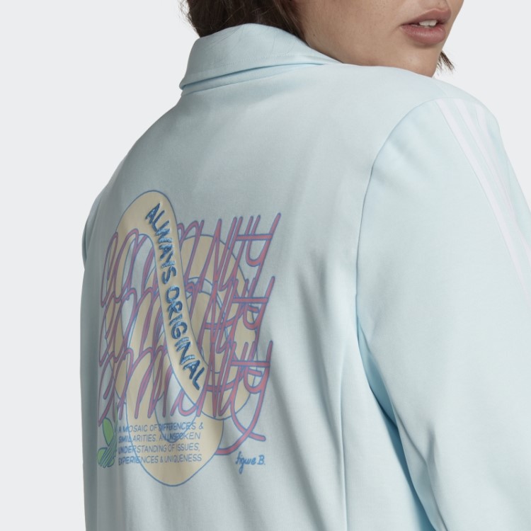 Blazer (plus Size) Azul Adidas