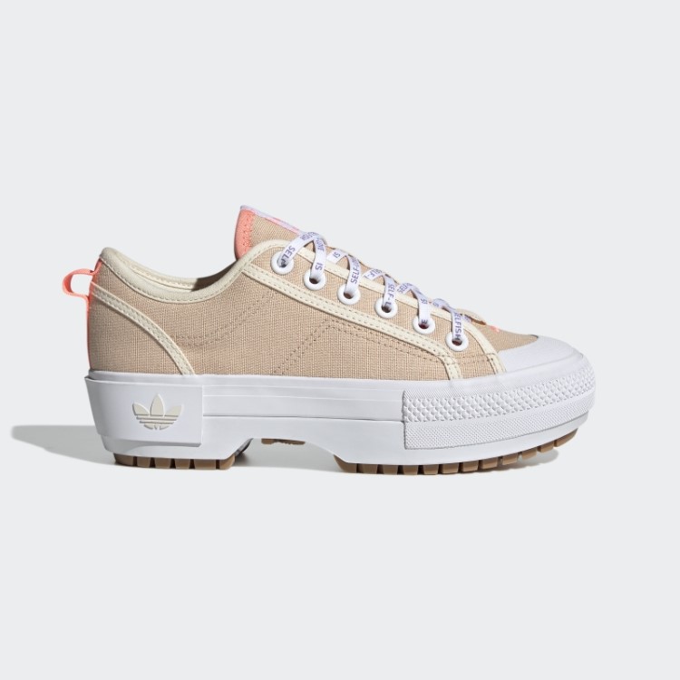 Nizza Trek Tênis Baixo Blush Adidas