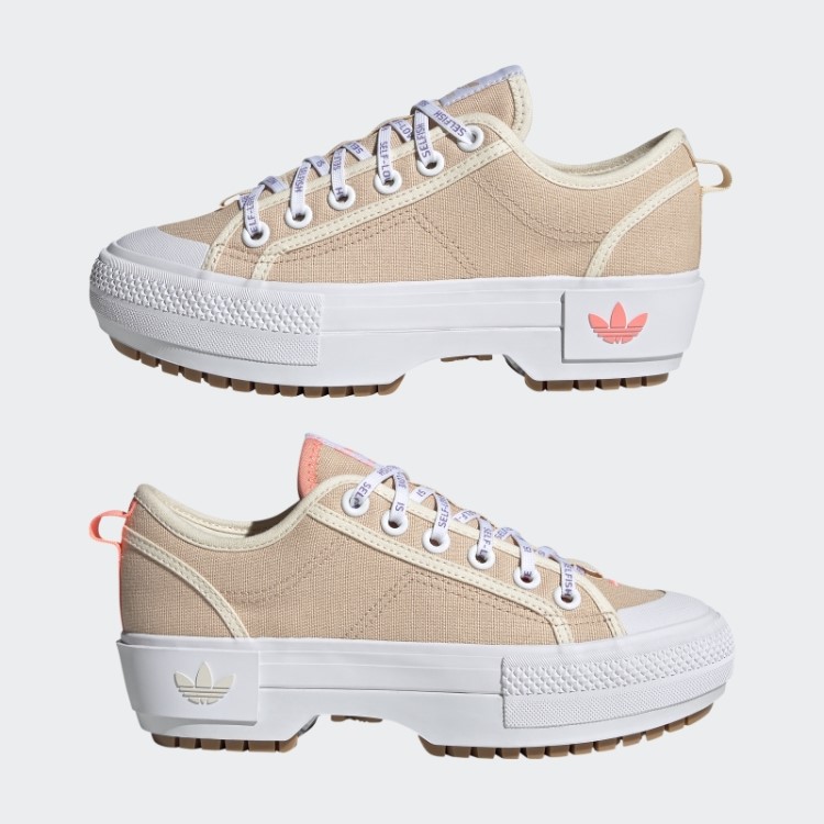 Nizza Trek Tênis Baixo Blush Adidas