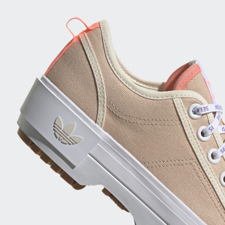 Nizza Trek Tênis Baixo Blush Adidas