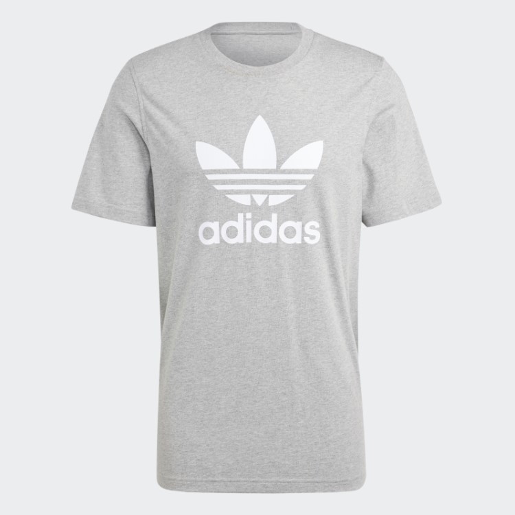 Camiseta Cinza Médio Adicolor Classics Trefoil Adidas