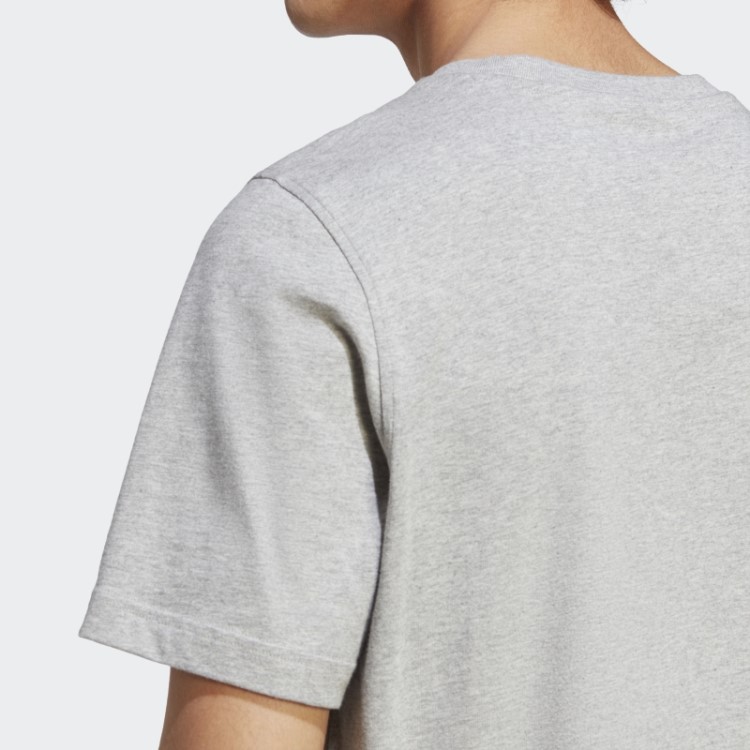 Camiseta Adicolor Classics Trefoil Cinza Médio Adidas