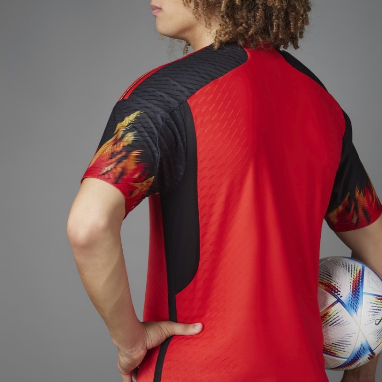 Camisa Vermelha Belgica 22 Casa Autêntica Adidas
