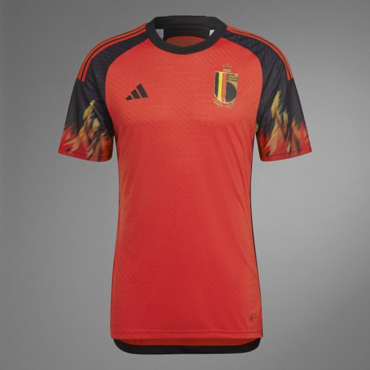 Camisa Vermelha Belgica 22 Casa Autêntica Adidas