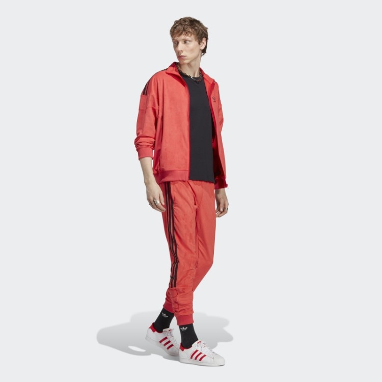 Adicolor Classics Plush Track Top Vermelho Adidas
