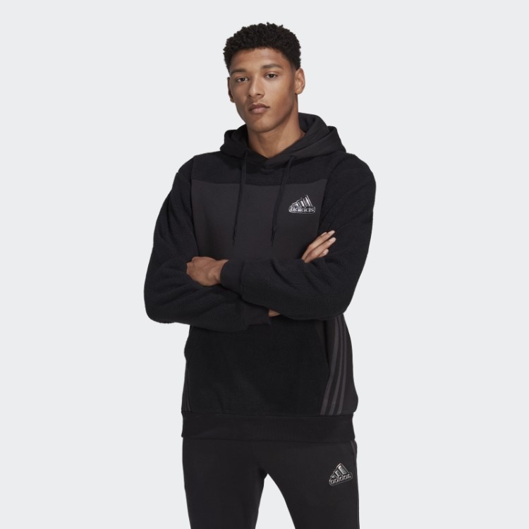 Moletom Adidas Essentials Holiday Pack Preto