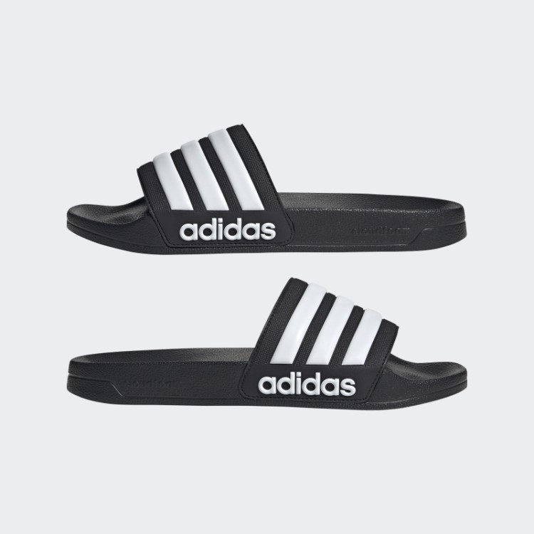 Chinelos De Banho Adilette Pretos Adidas