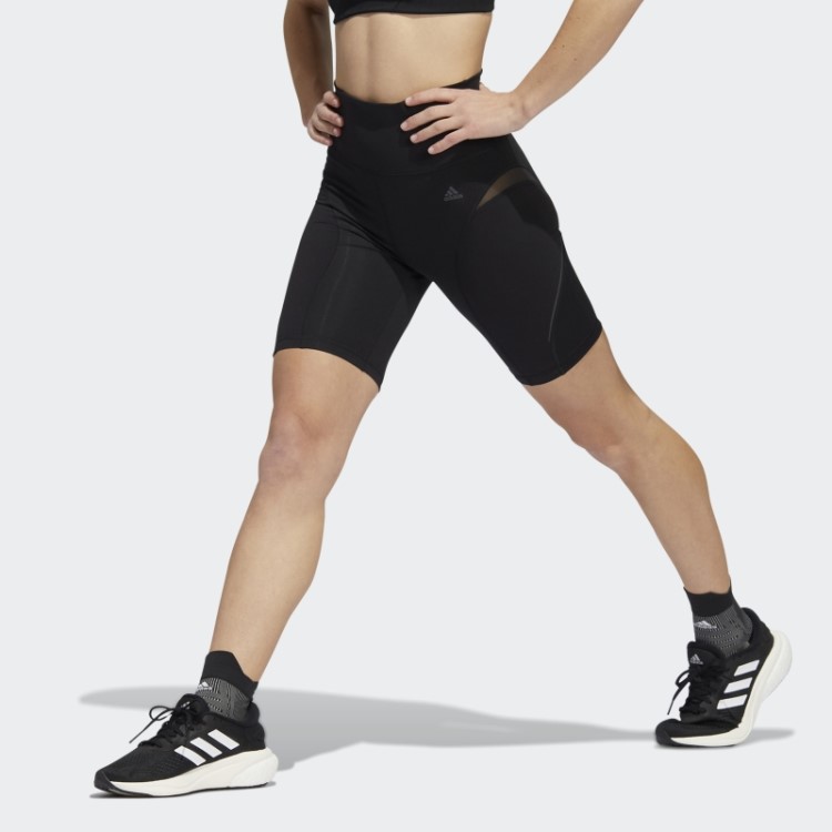Leggings Curtas De Treinamento Hiit 45 Segundos Pretas Da Adidas