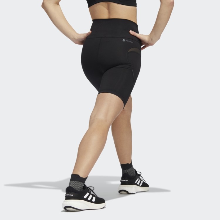 Leggings Curtas De Treinamento Hiit 45 Segundos Pretas Da Adidas