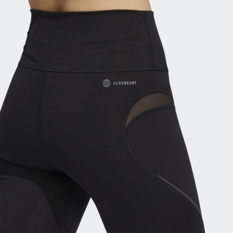 Leggings Curtas De Treinamento Hiit 45 Segundos Pretas Da Adidas