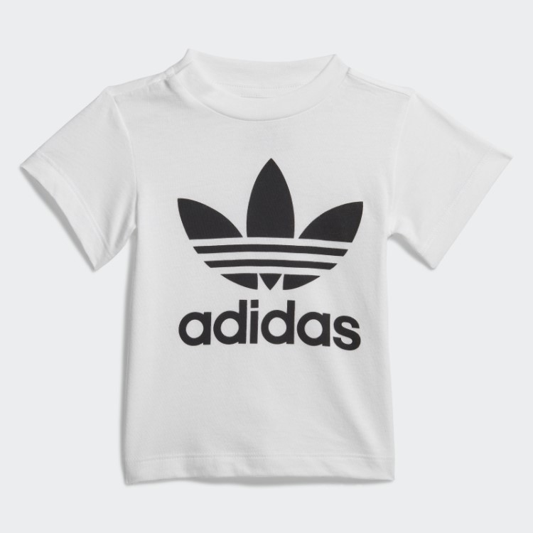 Conjunto De Camiseta Com Shorts Trefoil Adidas Moda Preta