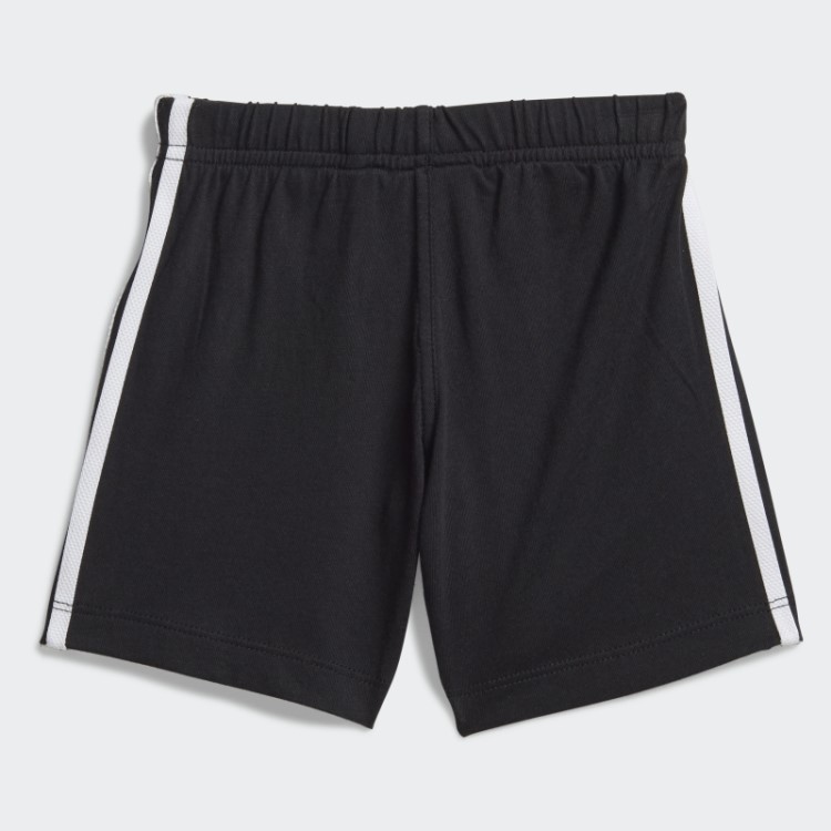 Conjunto De Camiseta Com Shorts Trefoil Adidas Moda Preta